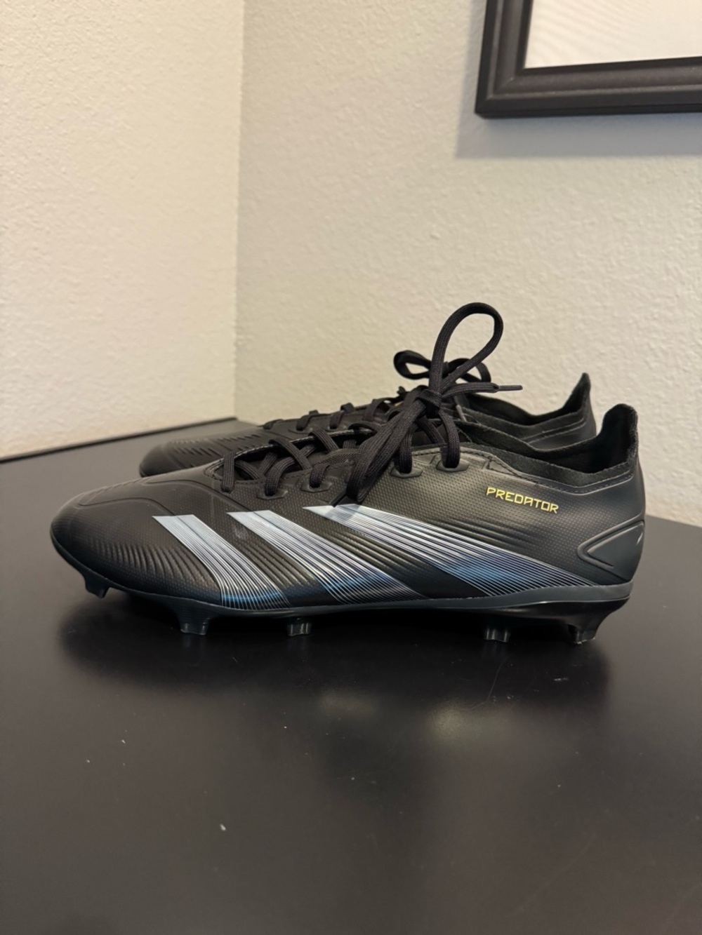 Adidas Predator League FG Soccer Cleats Carbon Black